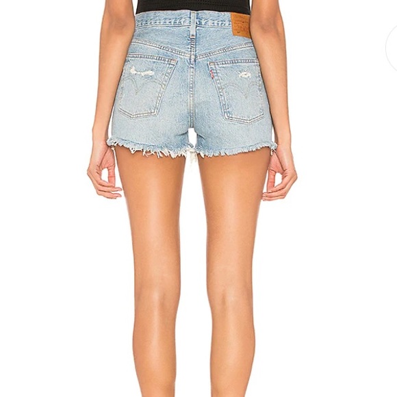 501 High Rise Short in Fault Line LEVIS - Picture 4 of 6